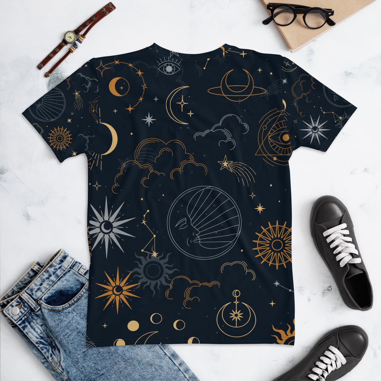 Celestial Print Women's Tee