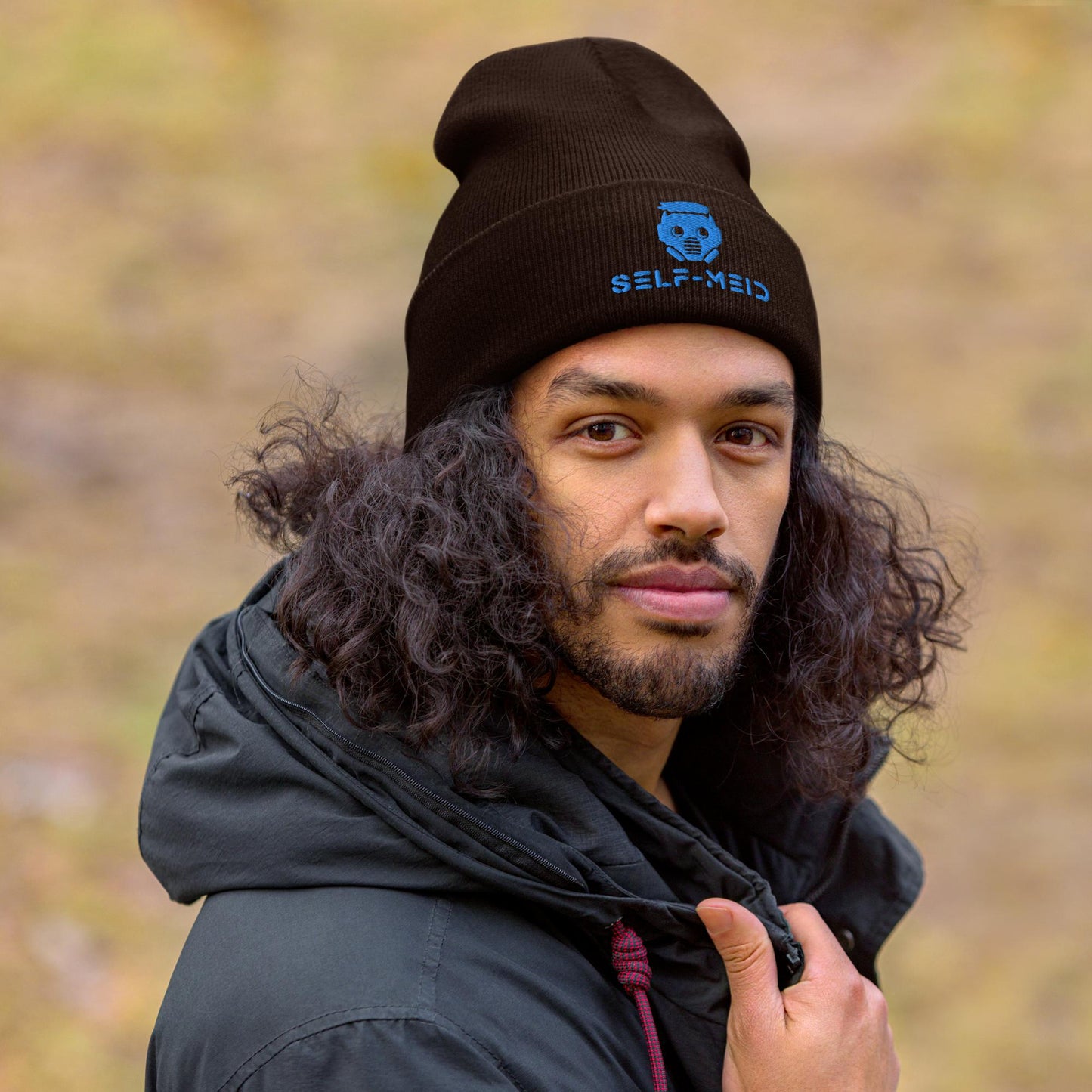 SM Logo Cuffed Beanie