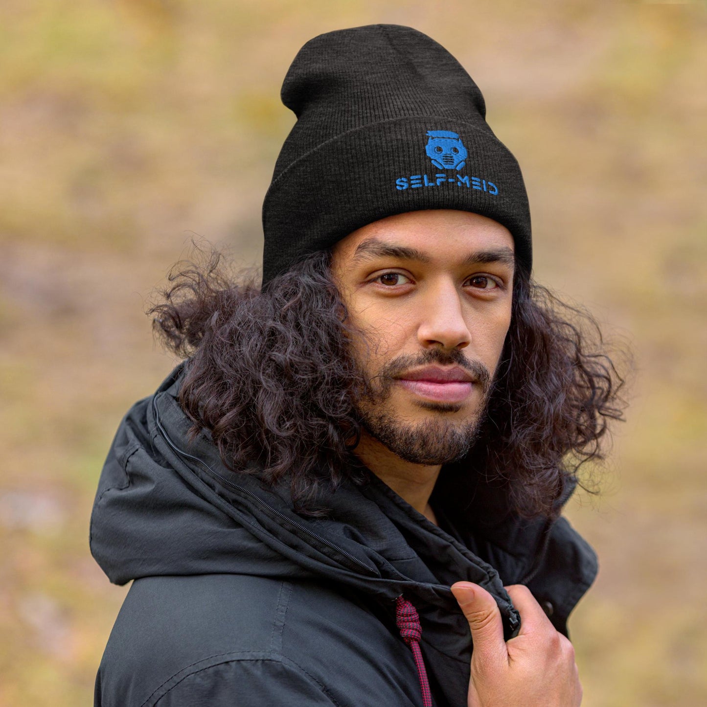 SM Logo Cuffed Beanie