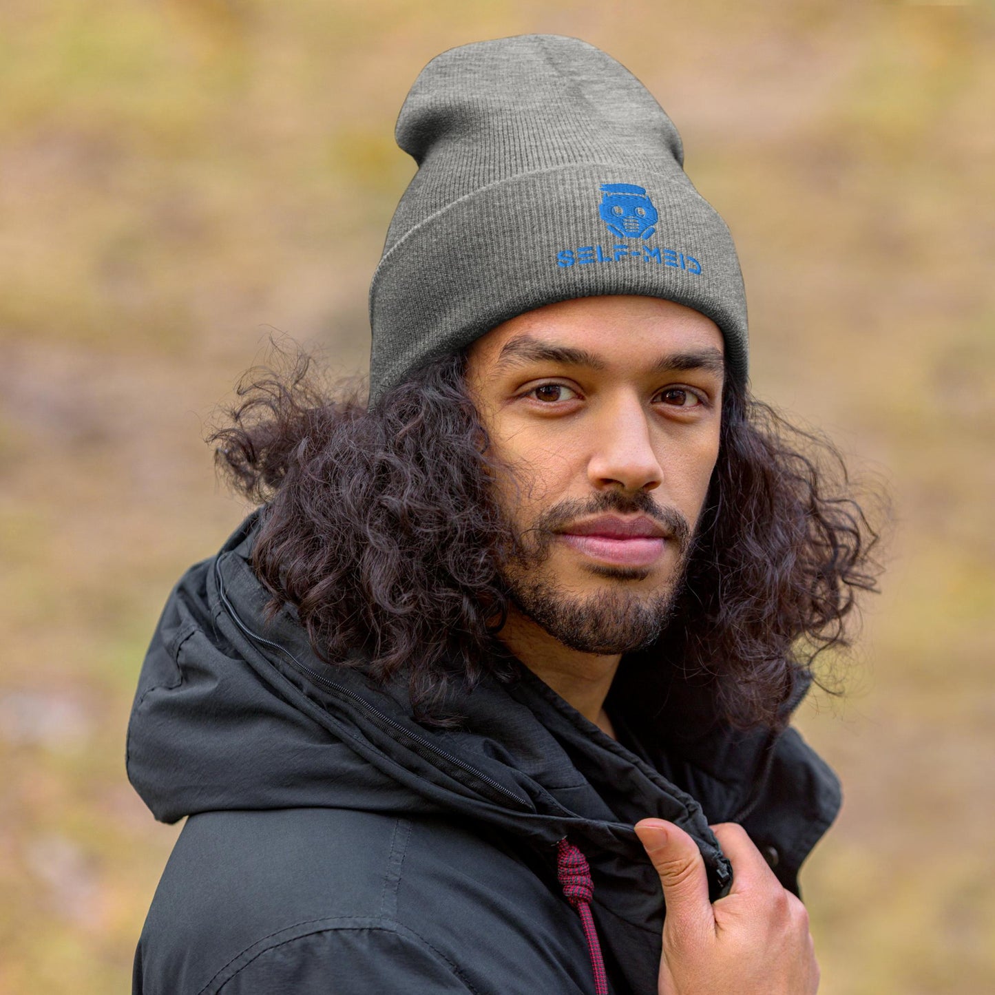 SM Logo Cuffed Beanie