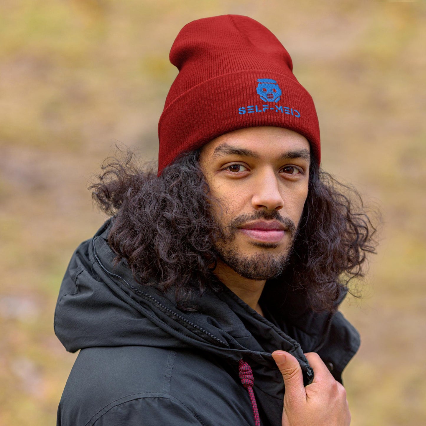 SM Logo Cuffed Beanie