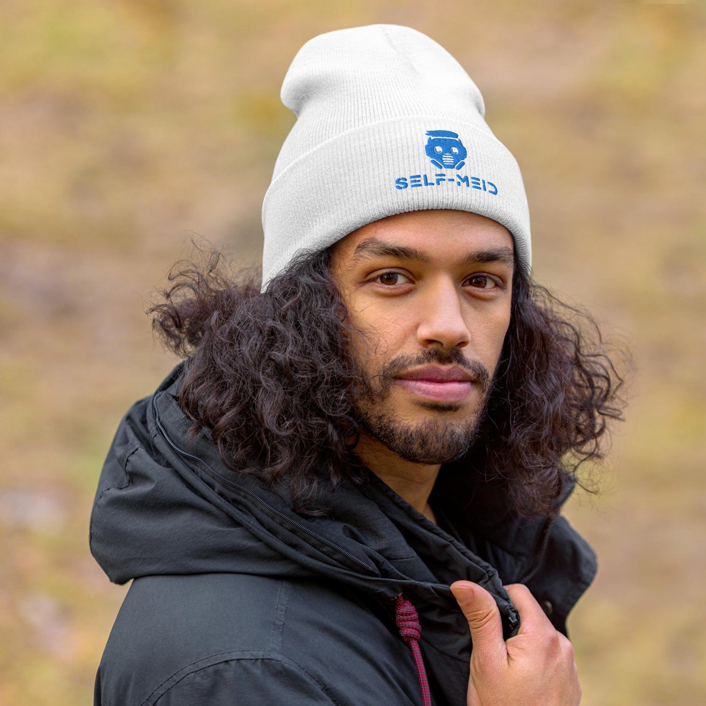 SM Logo Cuffed Beanie
