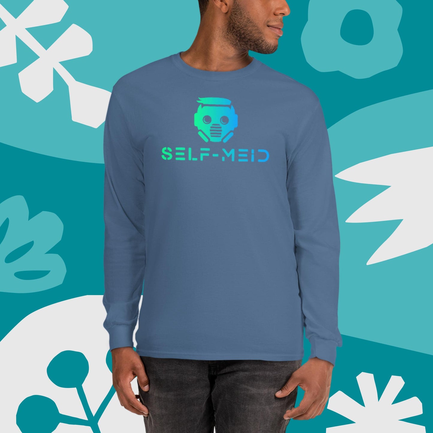 SM Logo Men’s Long Sleeve Shirt
