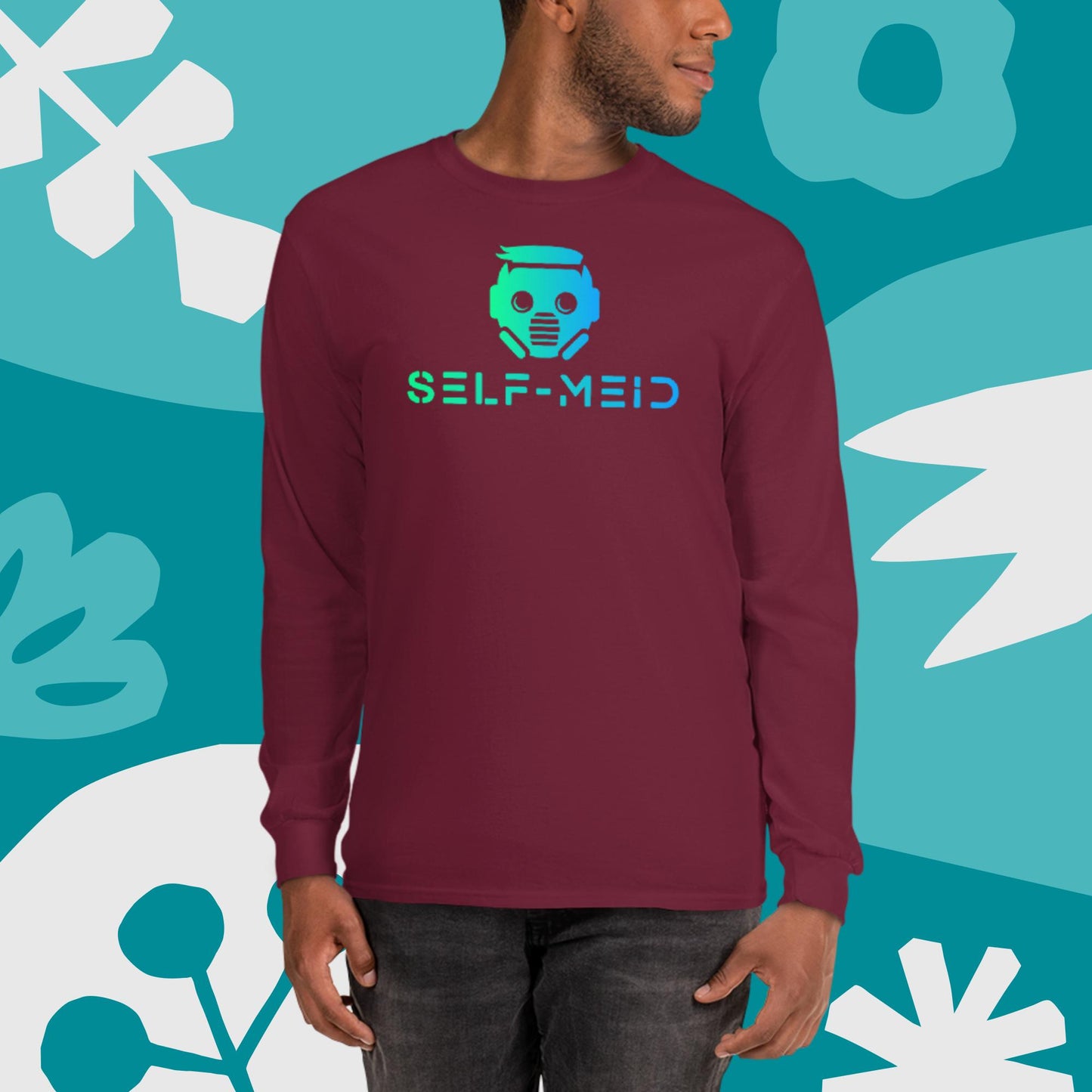 SM Logo Men’s Long Sleeve Shirt
