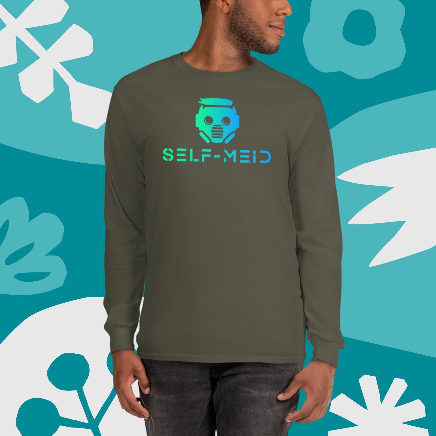 SM Logo Men’s Long Sleeve Shirt
