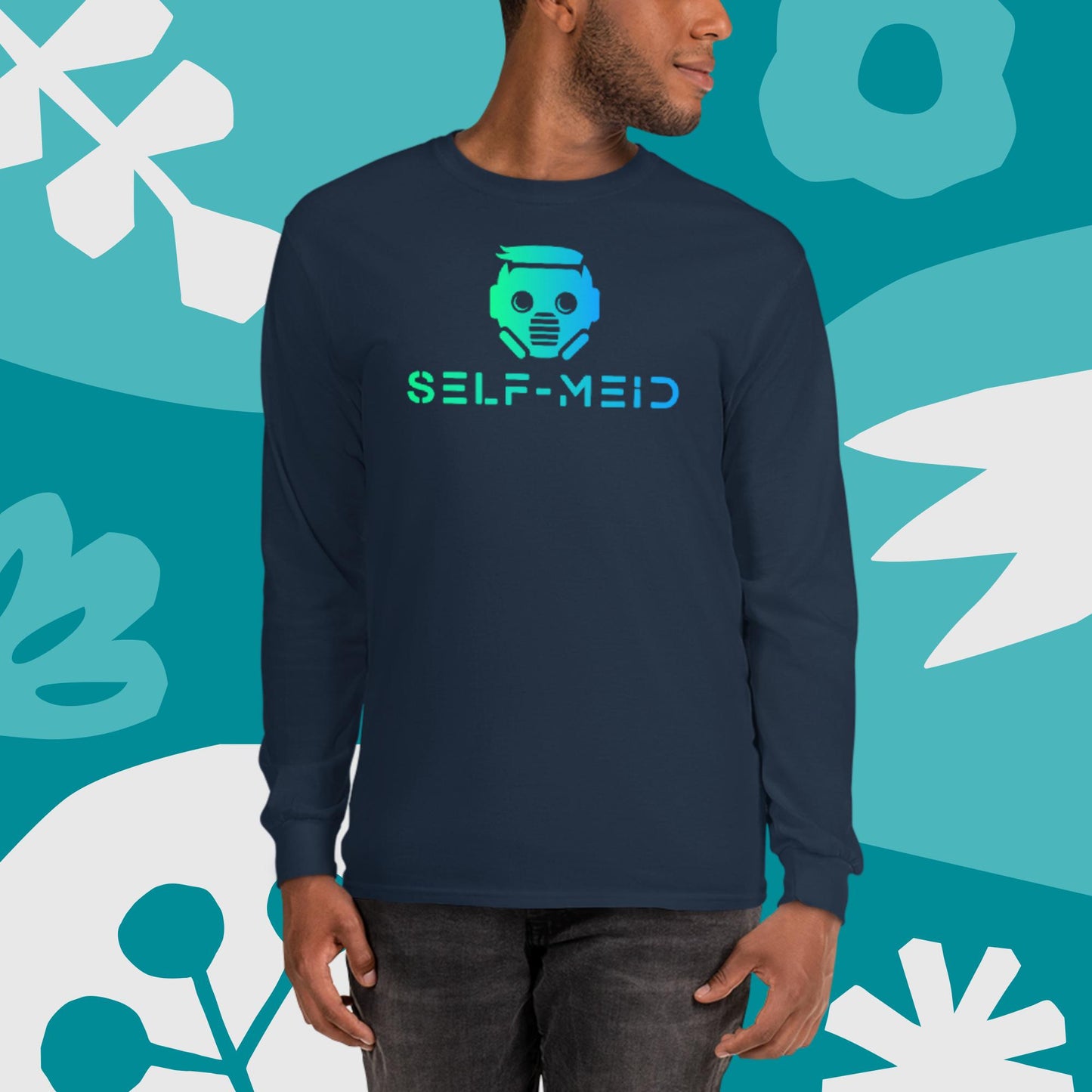 SM Logo Men’s Long Sleeve Shirt