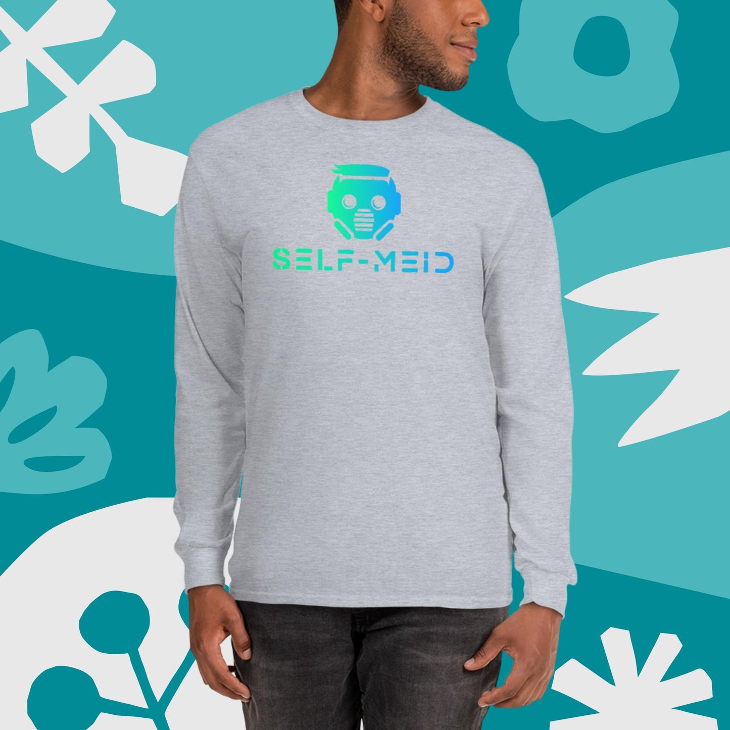 SM Logo Men’s Long Sleeve Shirt