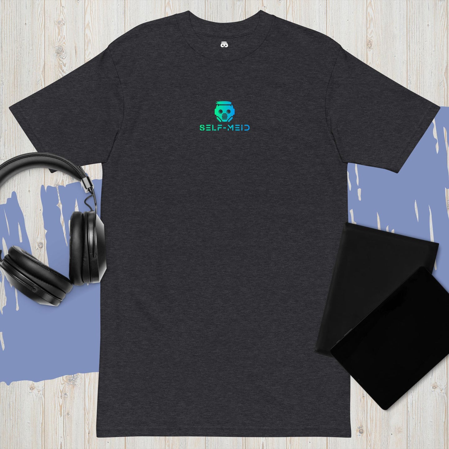 SM Small Logo Men’s Premium Heavyweight Tee