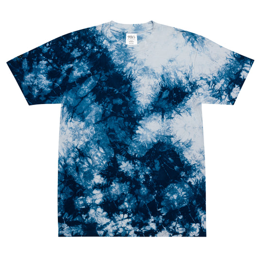 SM Logo Oversized Tie-Dye Tee