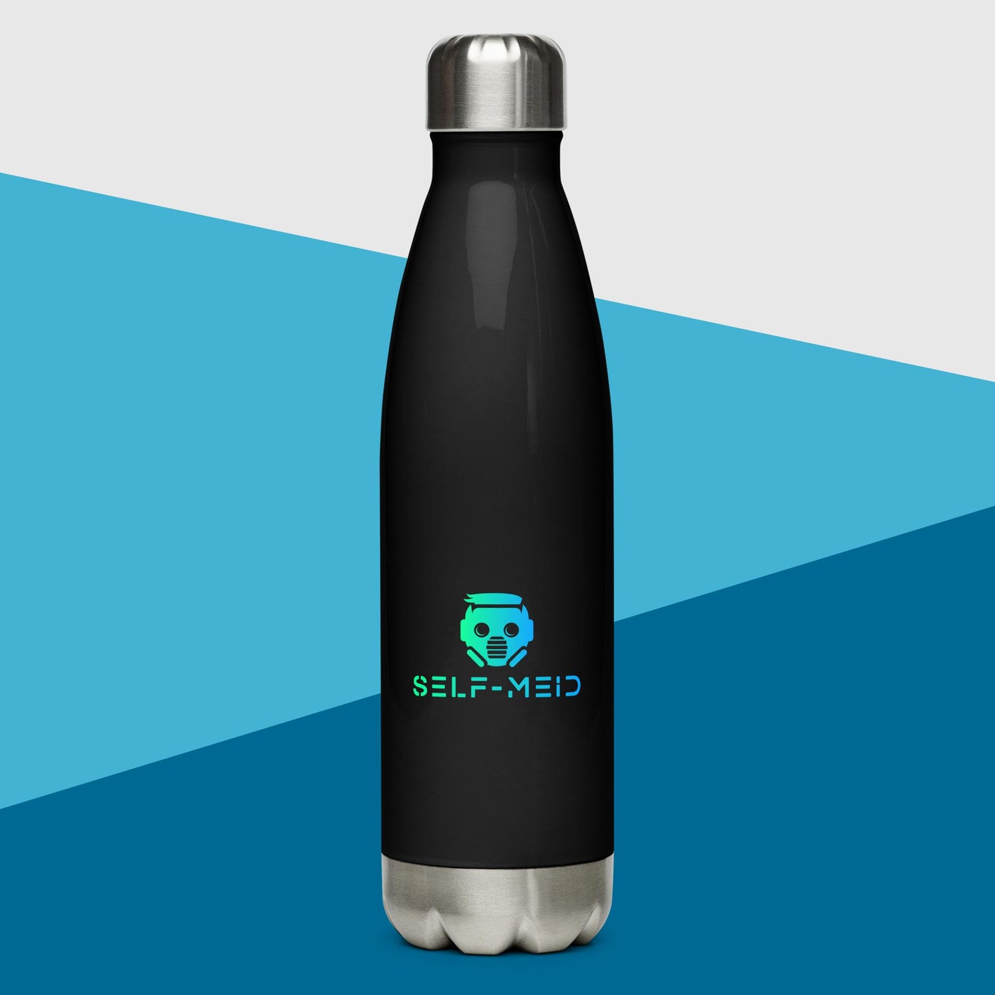 SM Logo Stainless Steel Water Bottle