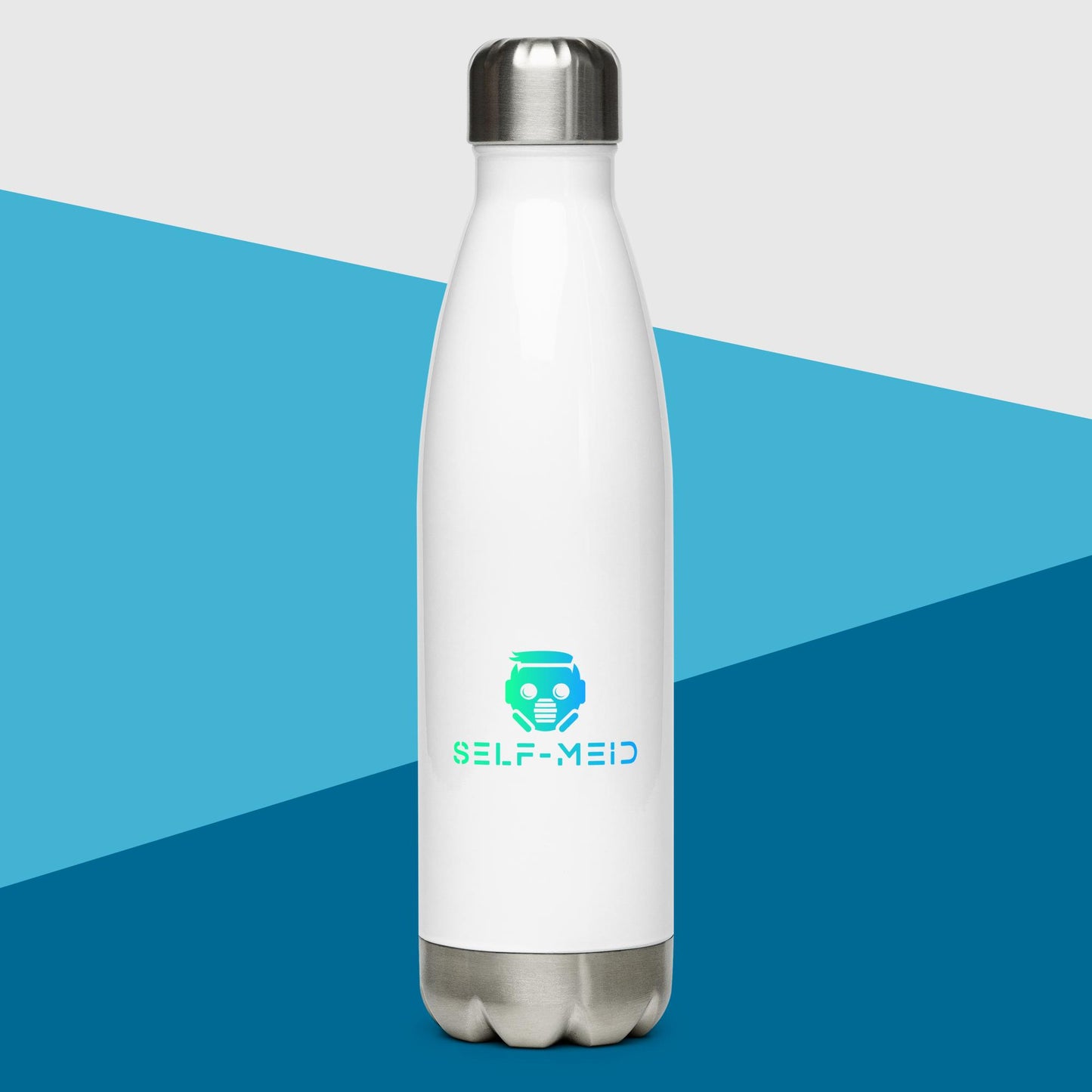 SM Logo Stainless Steel Water Bottle