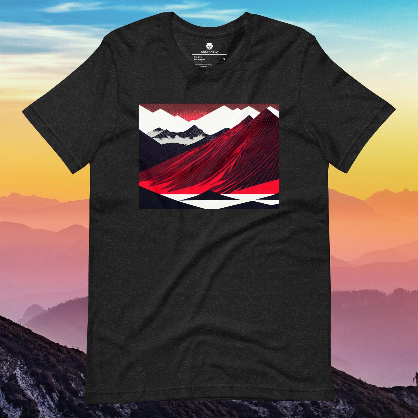 Red Peaks 1 Unisex Tee