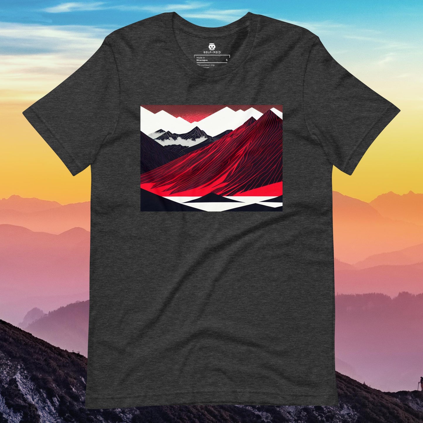 Red Peaks 1 Unisex Tee
