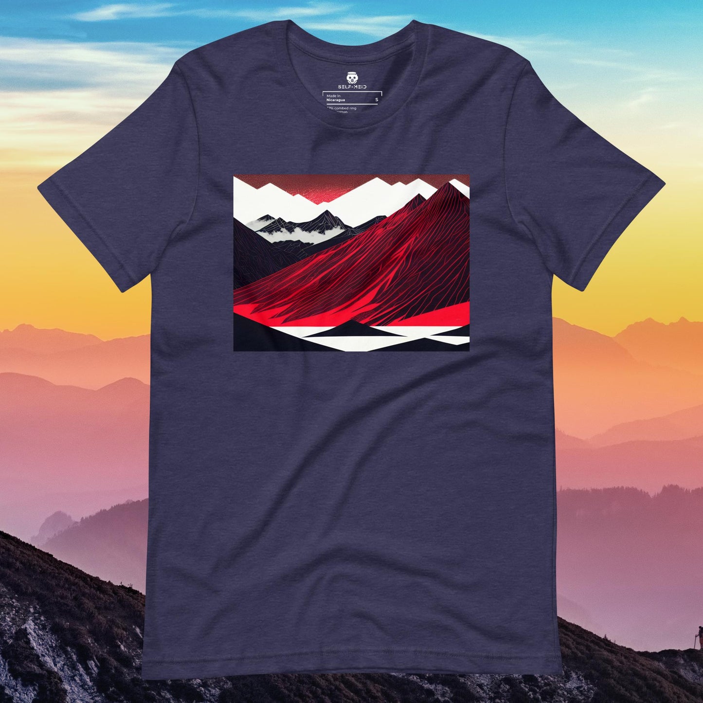 Red Peaks 1 Unisex Tee