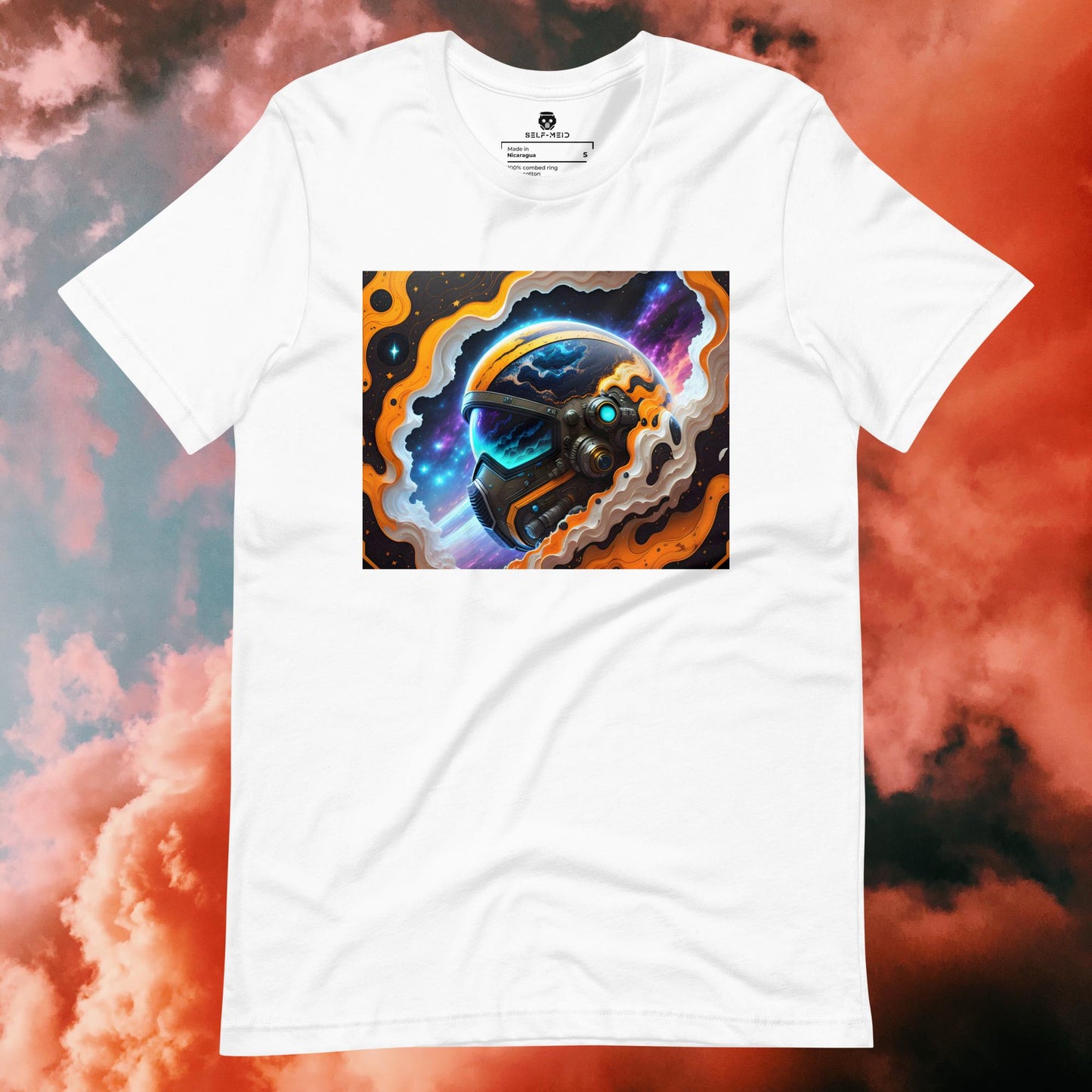 Abstract Space Pilot 2 Unisex Tee