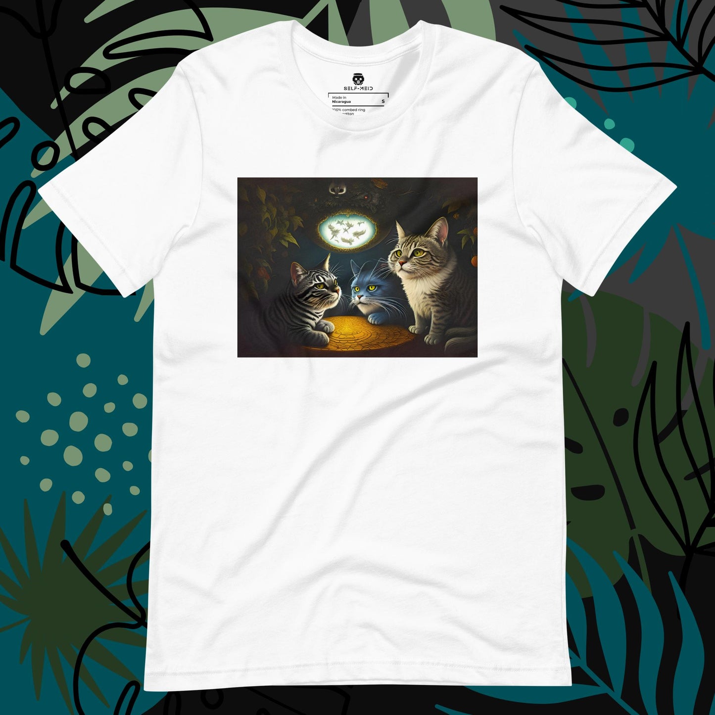 Midnight Cat Posse Unisex Tee