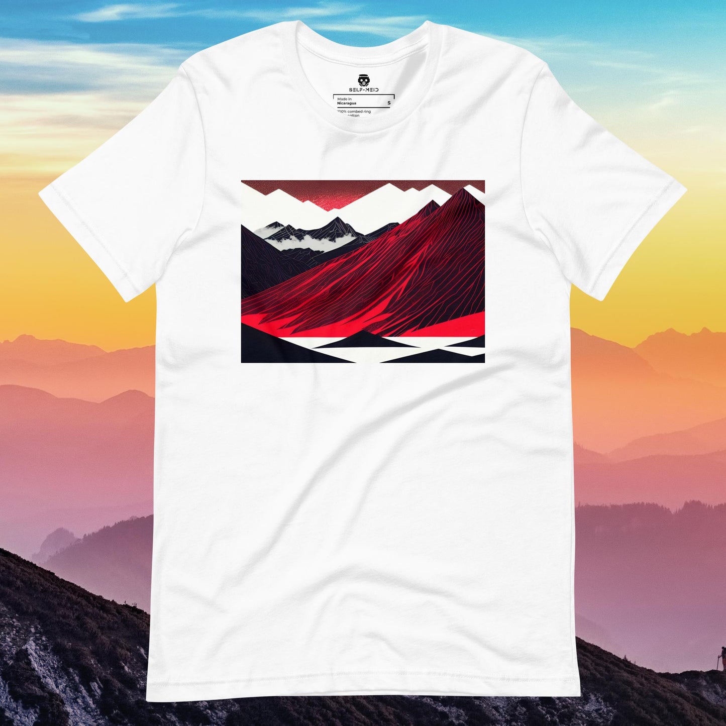 Red Peaks 1 Unisex Tee