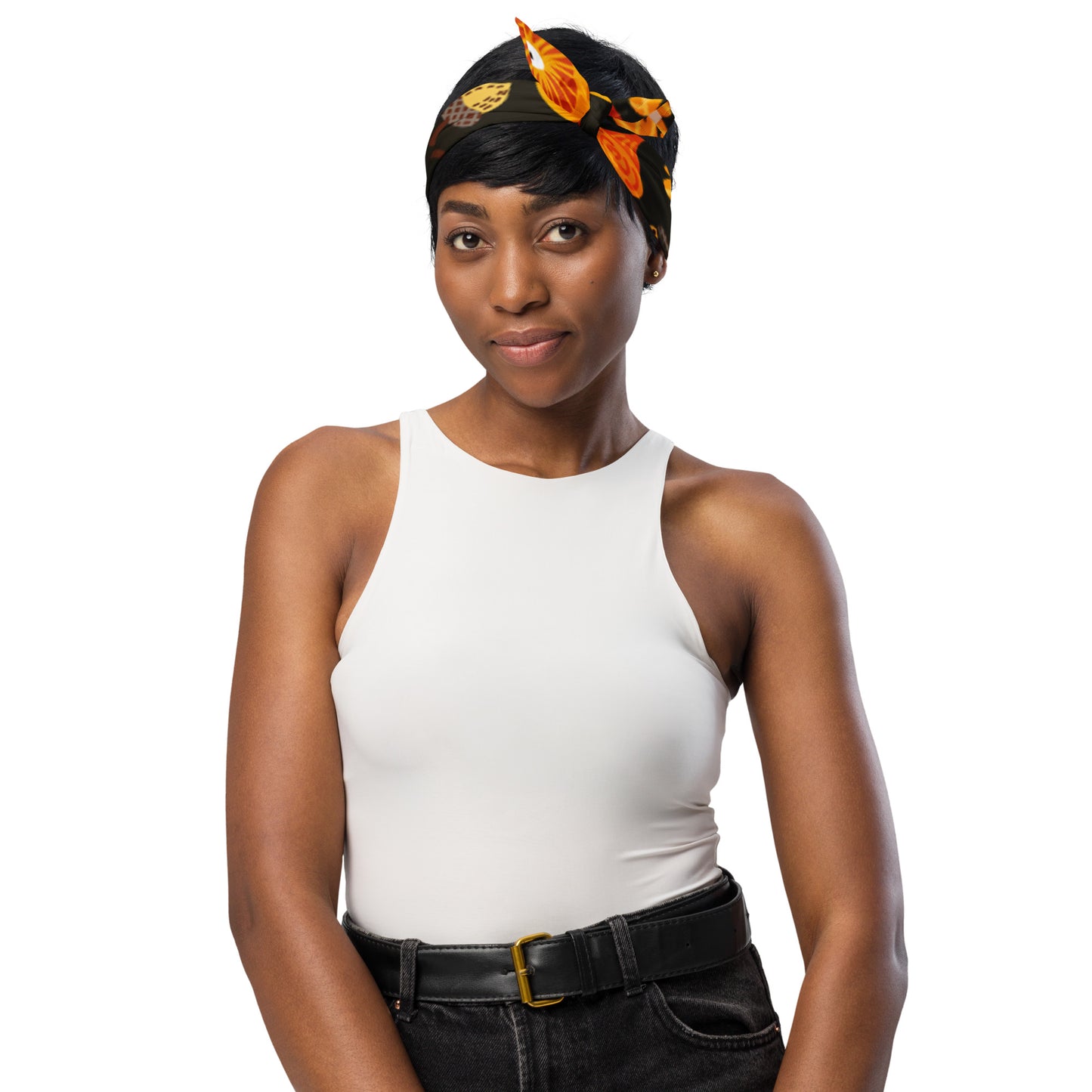 Nature Print Bandana