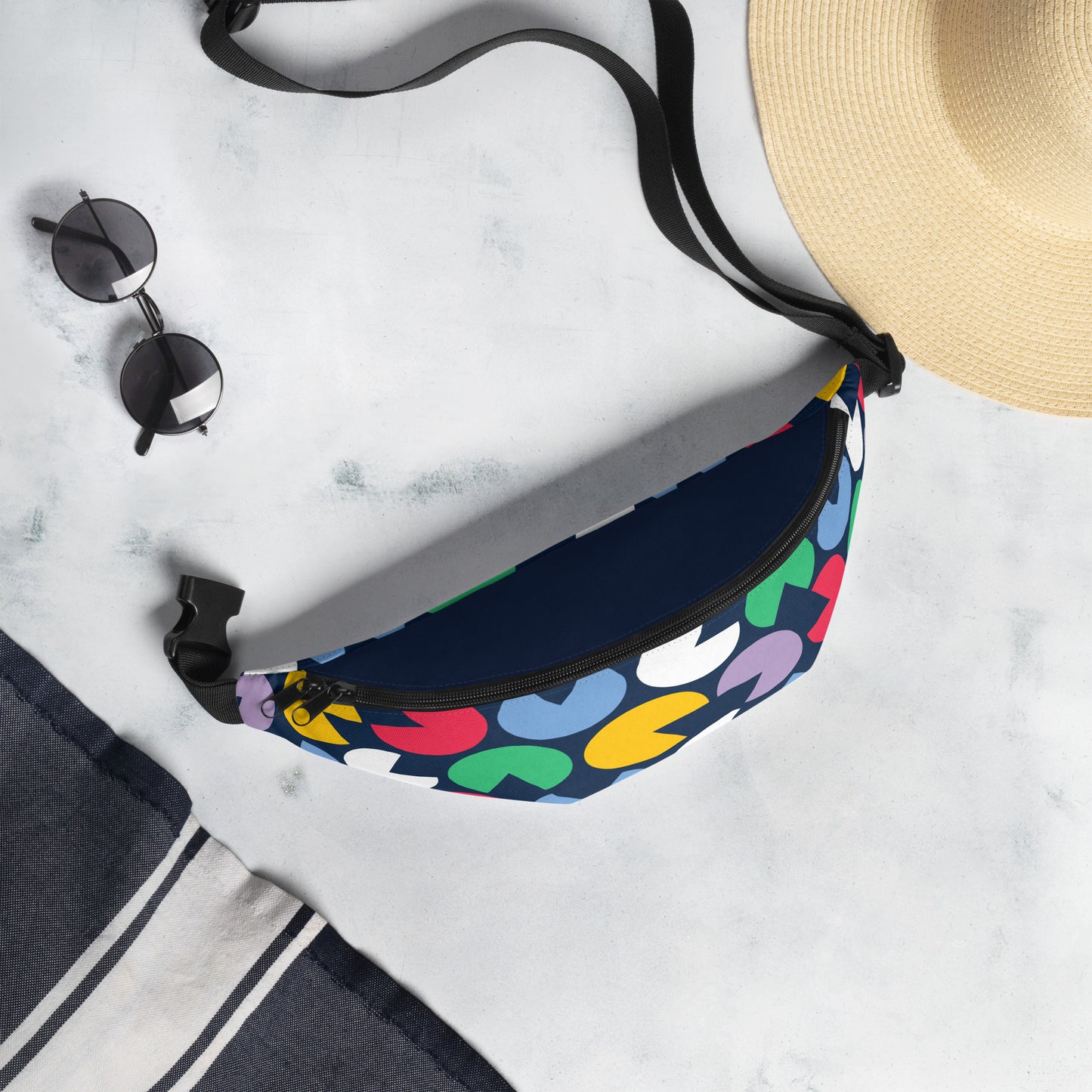 Colorful PM Fanny Pack