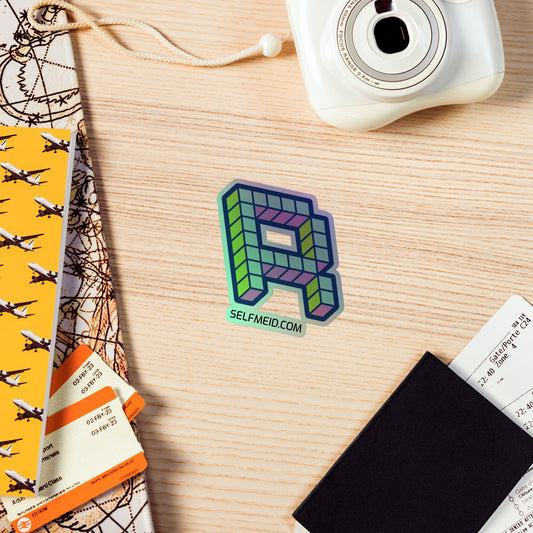 R Holographic Stickers