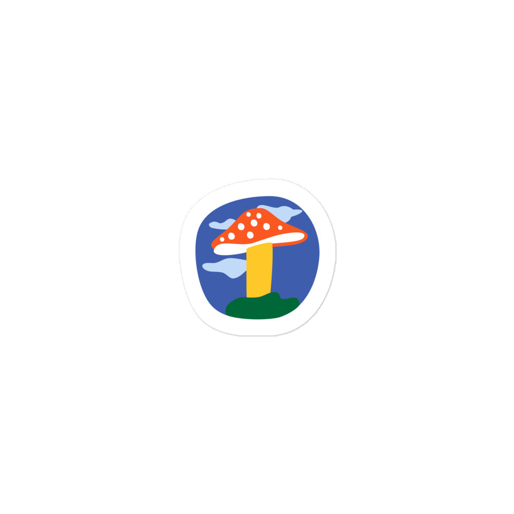 Mushroom Bubble-free Stickers