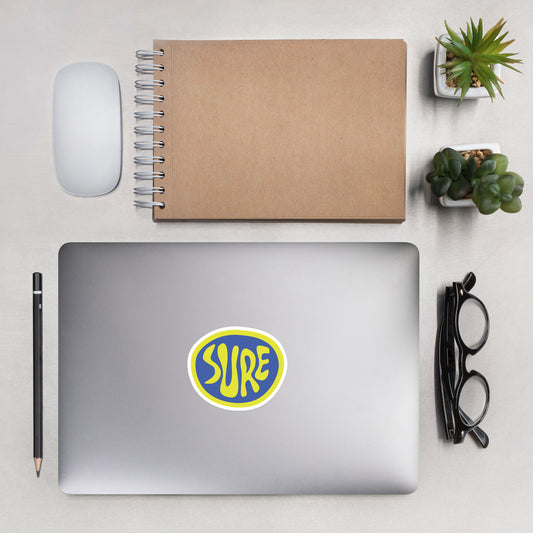 Sure Bubble-free Stickers