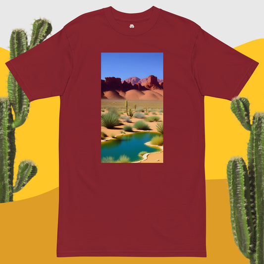 Desert Mirage Men’s Premium Heavyweight Tee