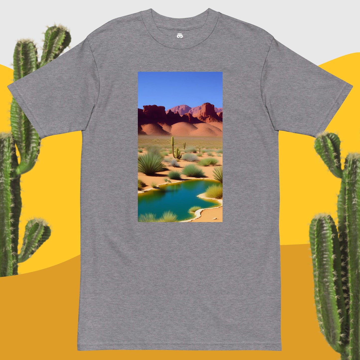 Desert Mirage Men’s Premium Heavyweight Tee