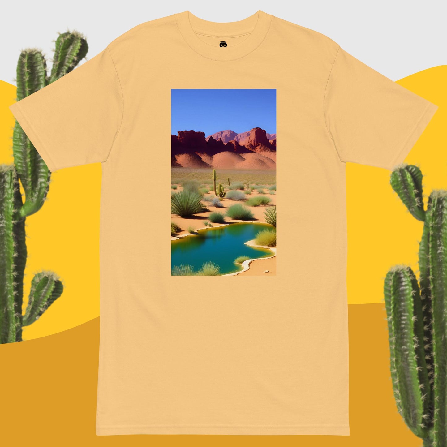 Desert Mirage Men’s Premium Heavyweight Tee
