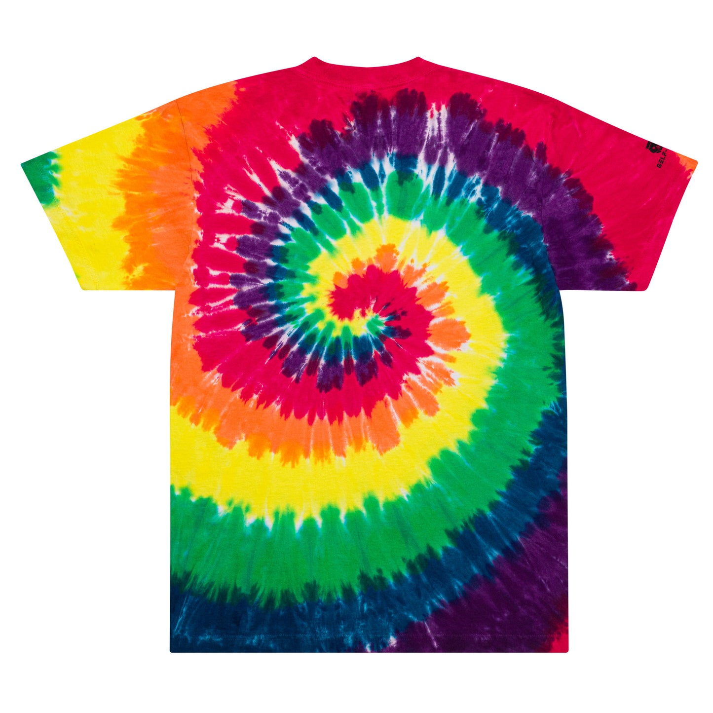 SM Logo Oversized Tie-Dye Tee
