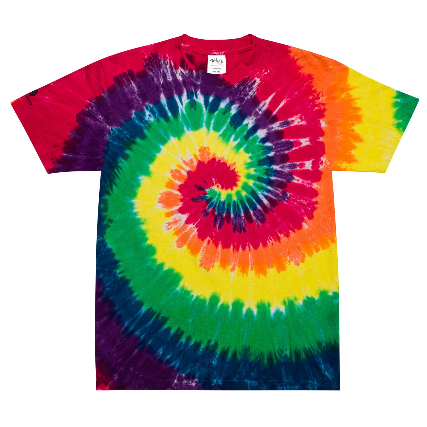 SM Logo Oversized Tie-Dye Tee
