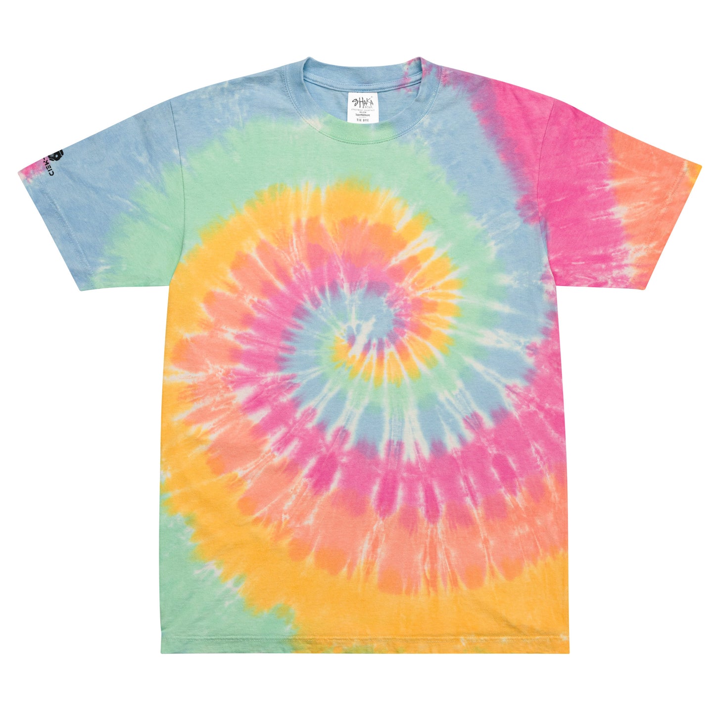 SM Logo Oversized Tie-Dye Tee