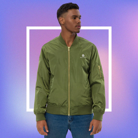 SM Logo Premium Recycled Bomber Jacket