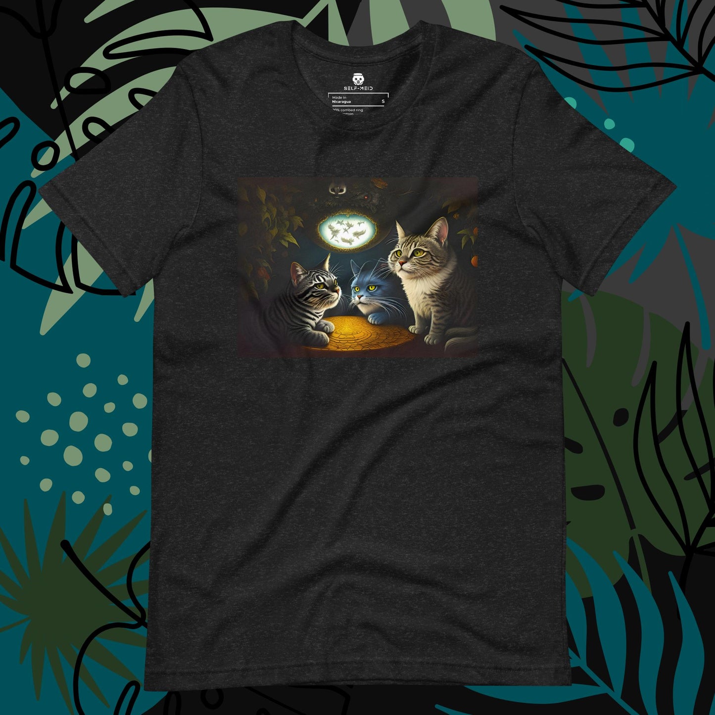 Midnight Cat Posse Unisex Tee
