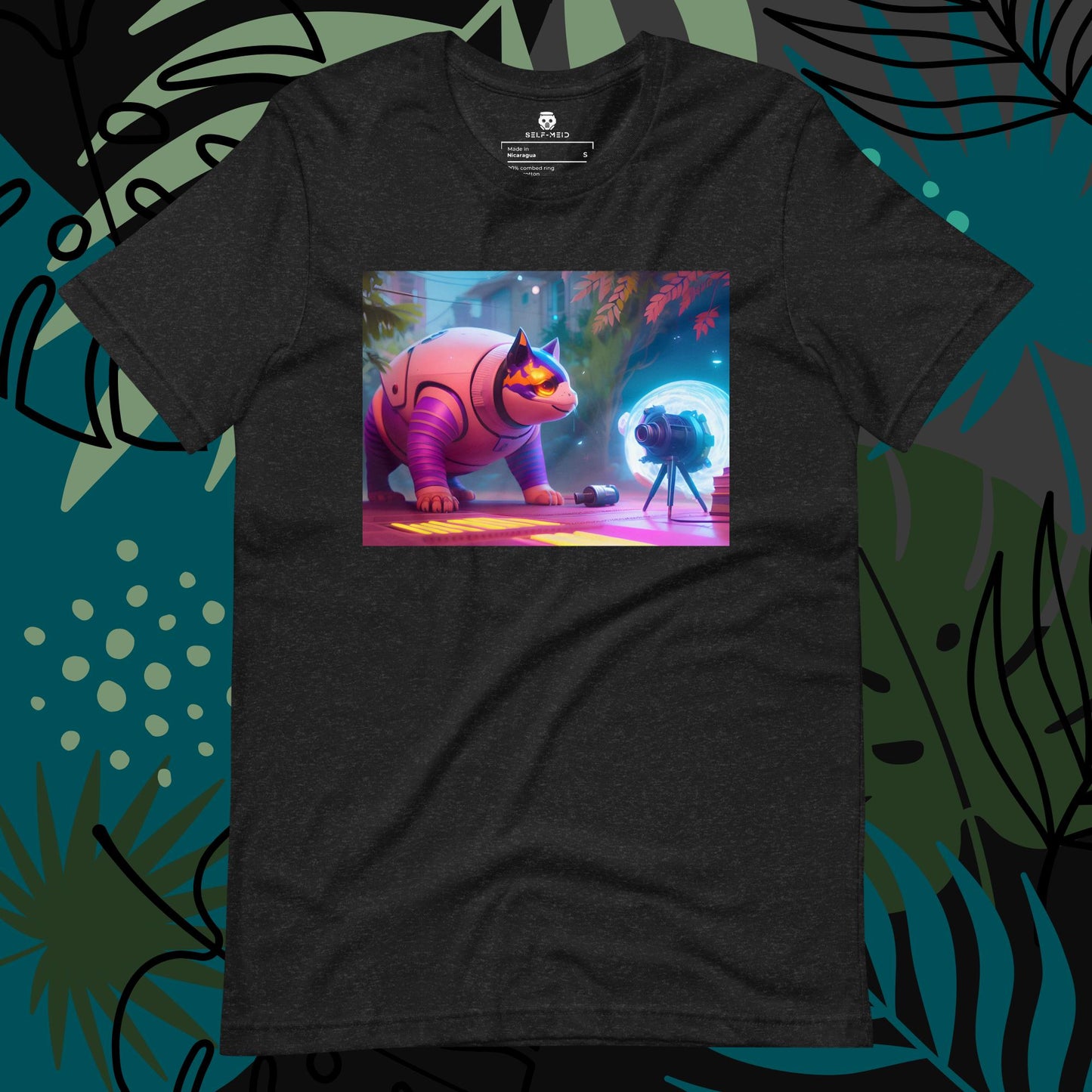 Robo Cat Unisex Tee