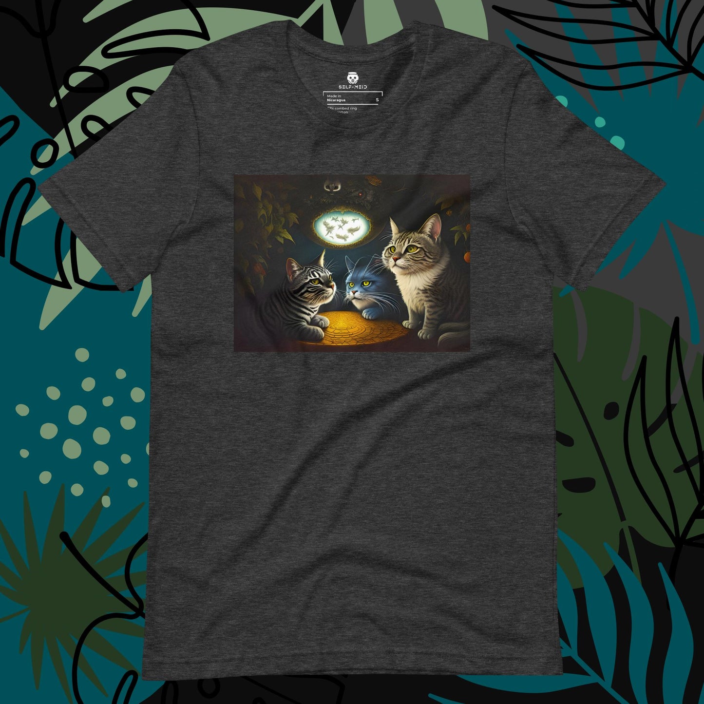 Midnight Cat Posse Unisex Tee