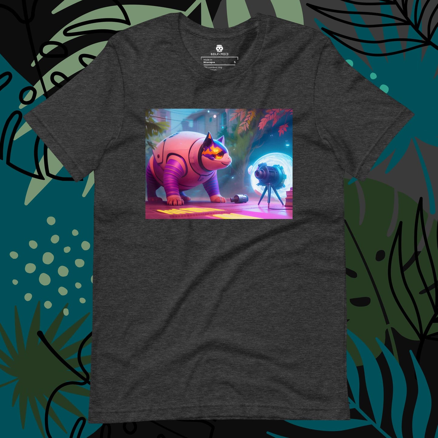 Robo Cat Unisex Tee