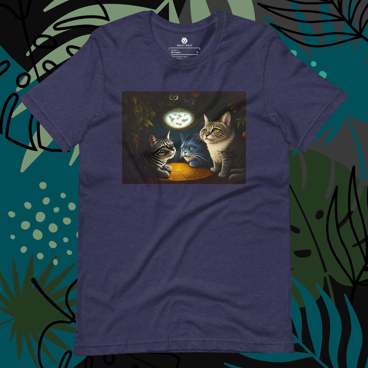 Midnight Cat Posse Unisex Tee