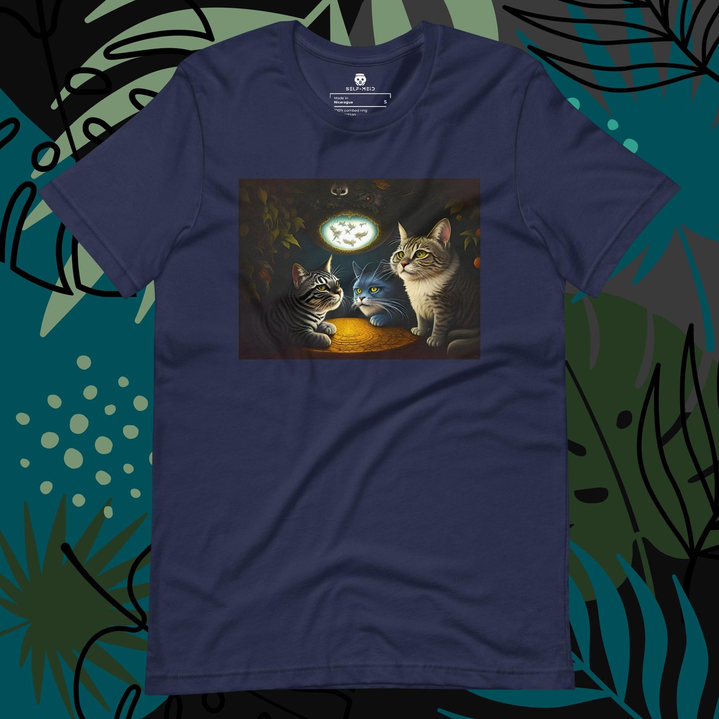 Midnight Cat Posse Unisex Tee